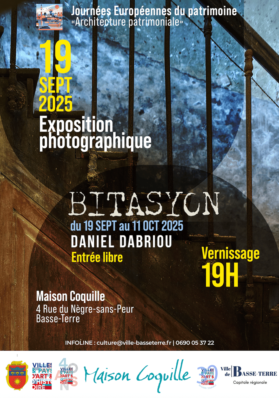 Vendredi 19 septembre - vernissage Daniel BABRIOU